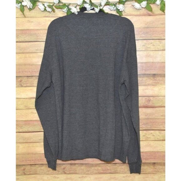 Pro Ad Sports Unisex 2XL Texas A&M Aggies Gray Long Sleeve Henley Top Fanwear - Picture 4 of 6